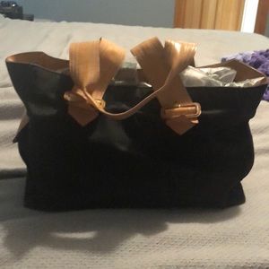 Large Burberry tote bag